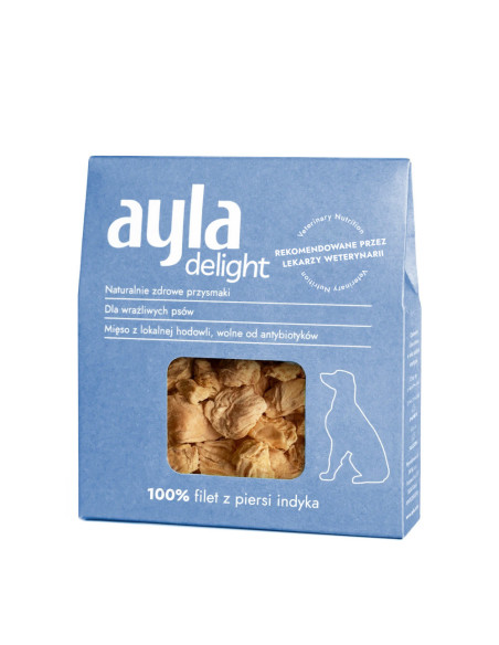 Ayla Dog Przysmaki liofilizowane - Filet z piersi indyka 100%