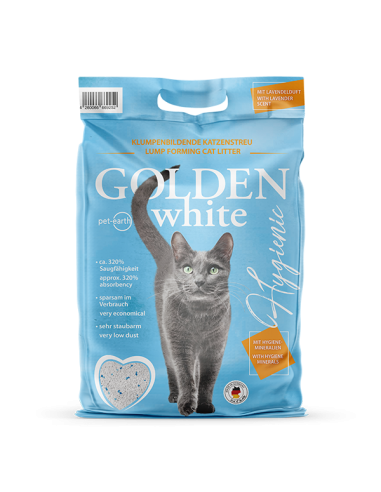 Golden Grey White - żwirek bentonitowy 7kg