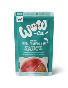 WOW CAT Thunfisch in sauce - Tuńczyk w sosie 85g