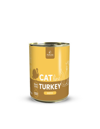 Pokusa CatLine -Indyk 400g