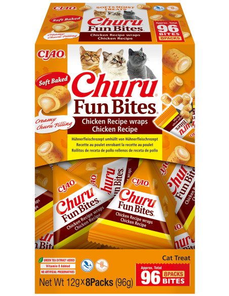 Inaba Cat Churu Fun Bites - Kurczak 96g