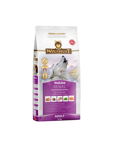 Wolfsblut Dog VetLine Renal - Kurczak i bataty 12kg
