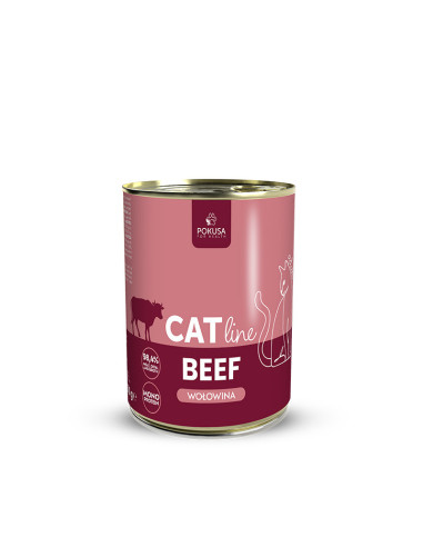 Pokusa CatLine - Wołowina 400 g