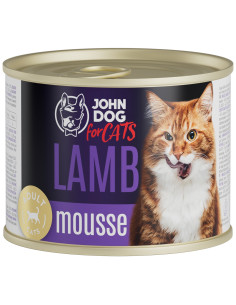 John Dog for Cats Mus - Jagnięcina 200g