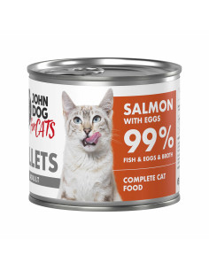 John Dog for Cats Filety - Łosoś z jajkami 140g