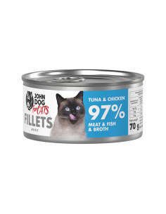 John Dog for Cats Filety - Tuńczyk i kurczak 70g