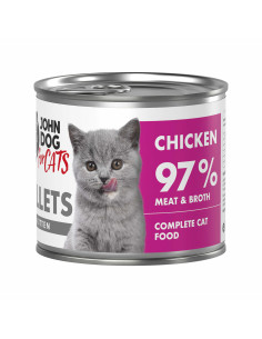 John Dog for Cats Kitten Filety - Kurczak 140g