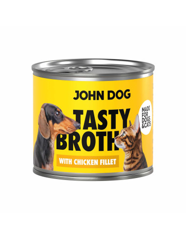 John Dog for Cats & Dogs Tasty Broth - Zupa z...