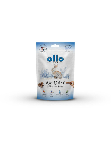 Ollo Air-Dried Strips - Królik 80g