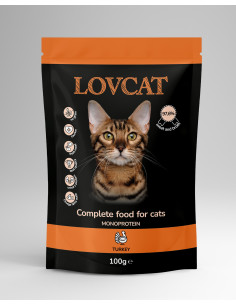 LOVCAT Pure Turkey - Indyk 100g 2