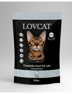 LOVCAT Pure Lamb - Jagnięcina 100g 2