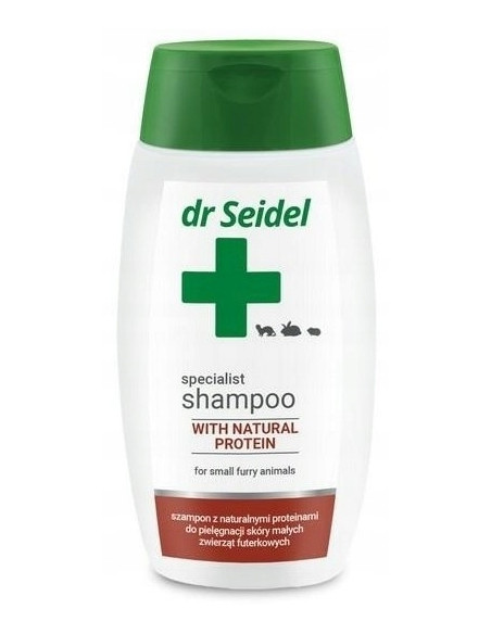 dr Seidel - Szampon dla małych zwierząt futerkowych proteinowy 220ml