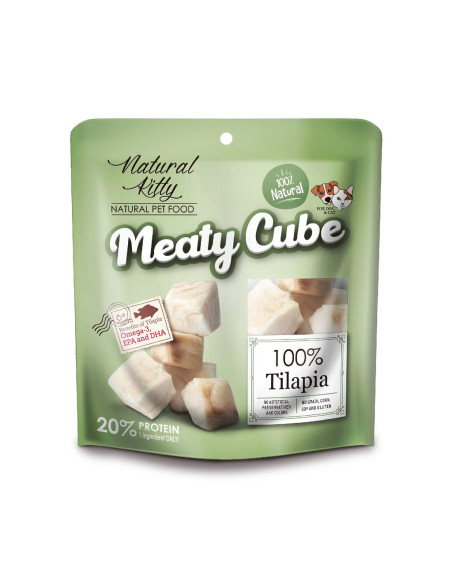 Natural Kitty Meaty Cube - Tilapia