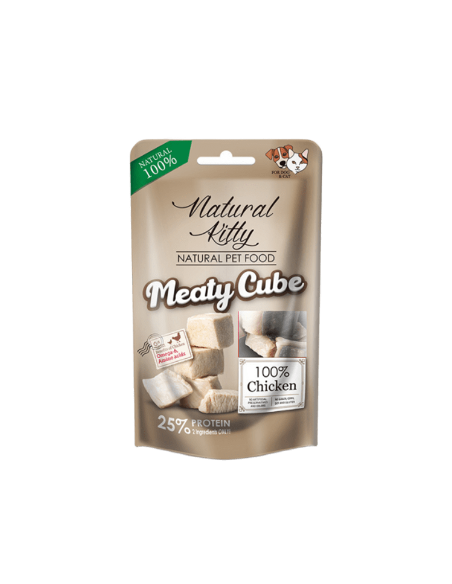 Natural Kitty Meaty Cube - Kurczak