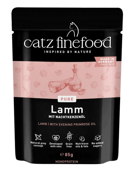 Catz Finefood Pure Purrrr N.111 Jagnięcina 85g