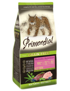 Primordial Cat Grain Free Kitten Duck & Turkey 400g