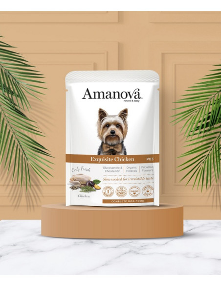 Amanova Dog Exquisite Chicken - Kurczak saszetka 100g