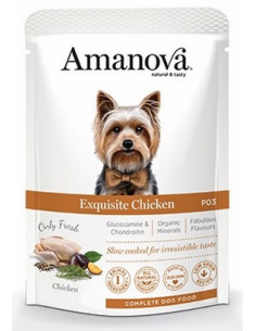 Amanova Dog Exquisite Chicken - Kurczak saszetka 100g