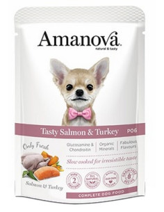 Amanova Dog Adult Tasty Salmon & Turkey - Łosoś i indyk...