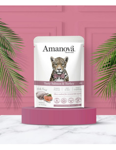 Amanova Cat Tasty Salmon & Turkey - Łosoś i indyk... 2