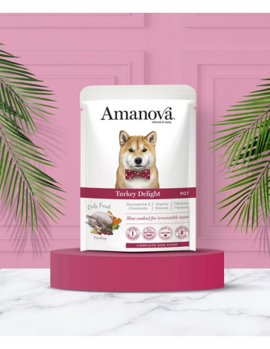 Amanova Dog Adult Turkey Delight - Indyk...