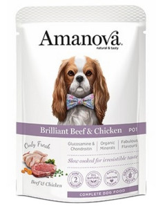 Amanova Dog Adult Brilliant Beef & Chicken - Wołowina i...
