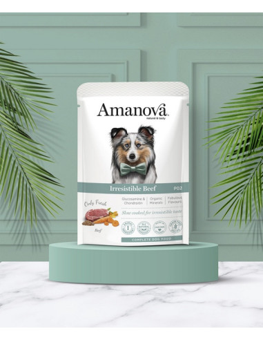 Amanova Dog Adult Irresistible Beef - Wołowina...