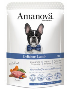 Amanova Dog Adult Delicious Lamb - Jagnięcina saszetka 300g