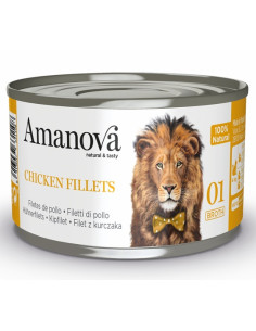 Amanova Cat Chicken Fillets - Kurczak w bulionie 70g