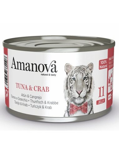 Amanova Cat Tuna & Crab - Tuńczyk i krab w...