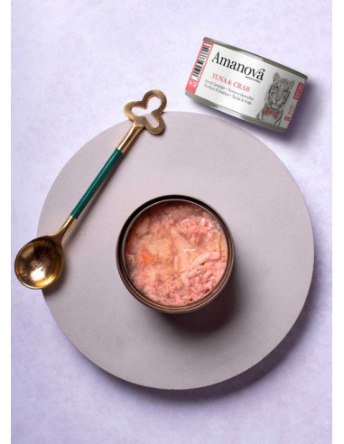 Amanova Cat Tuna & Crab - Tuńczyk i krab w...