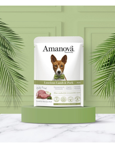 Amanova Dog Adult Luscious Lamb & Pork - Jagnięcina i wieprzowina 300g