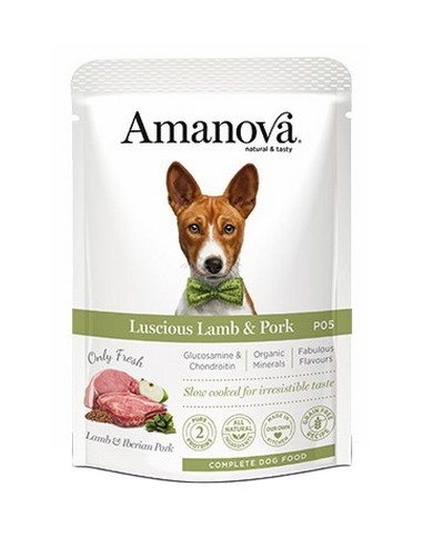 Amanova Dog Adult Luscious Lamb & Pork -...