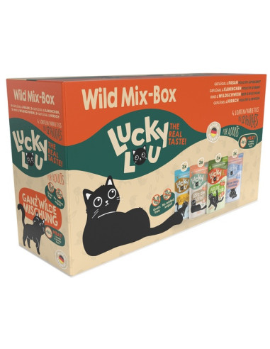 Lucky Lou Lifestage Adult Wild Mix-Box saszetki...