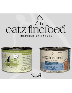 Catz Finefood Ragout in Sauce N.605 Łosoś i Dzika Kaczka... 2