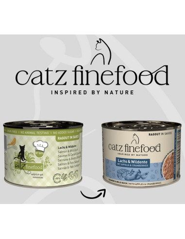 Catz Finefood Ragout in Sauce N.605 Łosoś i...