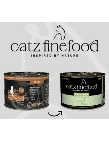 Catz Finefood Pure (Purrrr N.109) Dzik 200g