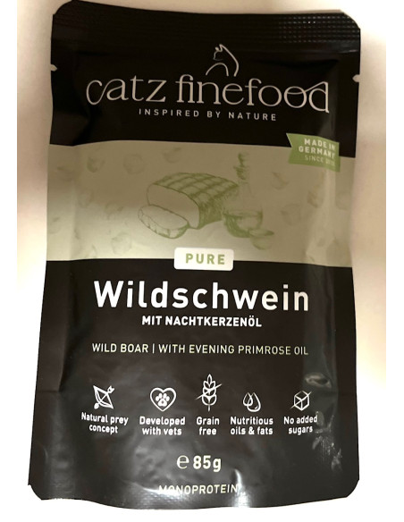 Catz Finefood Pure (Purrrr N.109) Dzik 85g