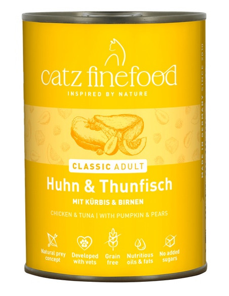 Catz Finefood Classic N.25 Kurczak i tuńczyk 400g