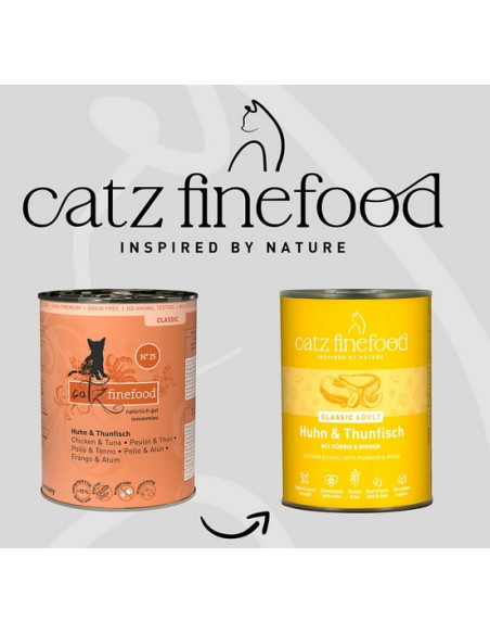 Catz Finefood Classic N.25 Kurczak i tuńczyk 400g