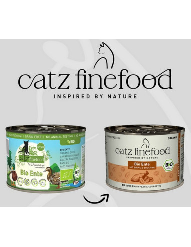 Catz Finefood Bio N.505 Kaczka 200g