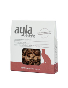 Ayla Cat Przysmaki liofilizowane - Wątróbki kacze 100%