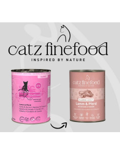 Catz Finefood Classic N.19 Jagnięcina i konina 400g 2