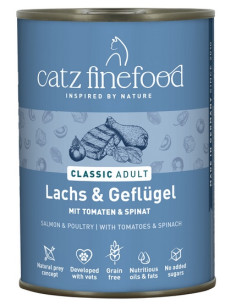 Catz Finefood Classic N.05 Łosoś i drób 400g 2
