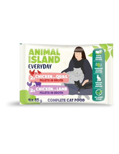 Animal Island Everyday 4 pack - Kurczak i...