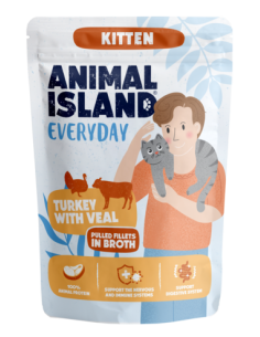 Animal Island Everyday Kitten - Indyk i cielęcina w sosie...
