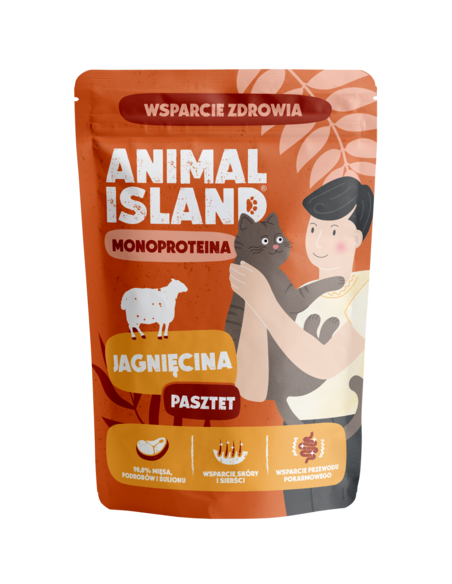 Animal Island Monoproteina Jagnięcina 100g