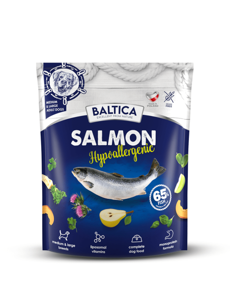 BALTICA Salmon Hypoallergenic - Średnie i duże rasy 1kg
