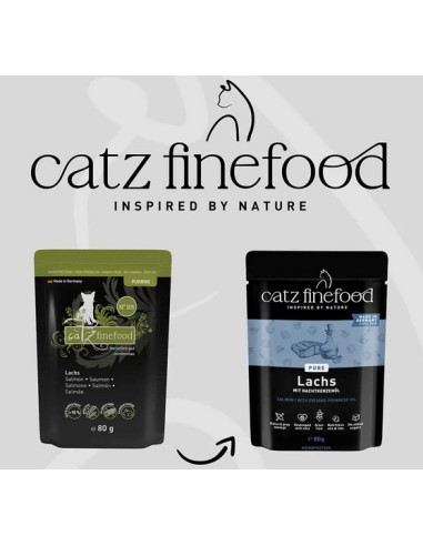 Catz Finefood Pure (Purrrr N.105) Łosoś 80g