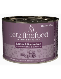 Catz Finefood Classic N.11 Jagnięcina i królik 200g